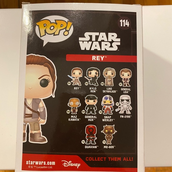 The Force Awakens Rey Funko Pop! Vinyl - Picture 2 of 3